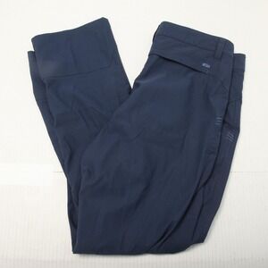 Stio Pants Mens 34x32 Blue Nylon Spandex Stretch Hiking Lightweight Outdoor